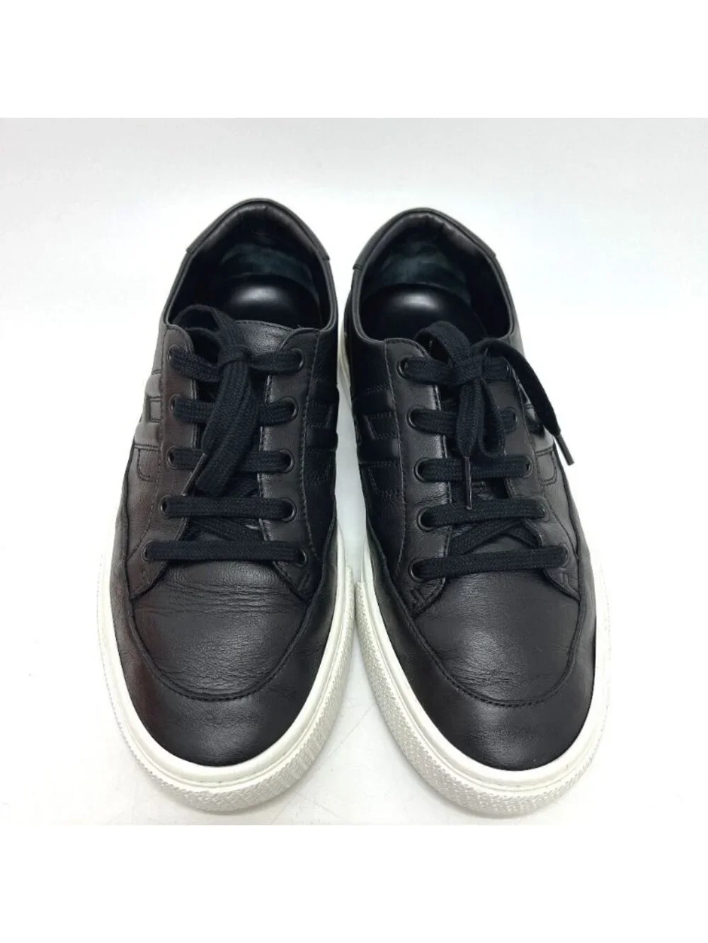 Hermes Sneakers Deep Leather Black